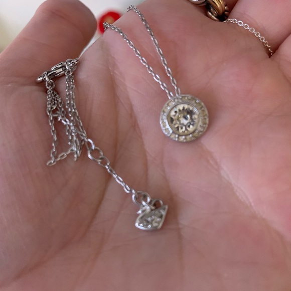 Swarovski crystal pendant necklace. Matching ring available for additional cost - Picture 3 of 4